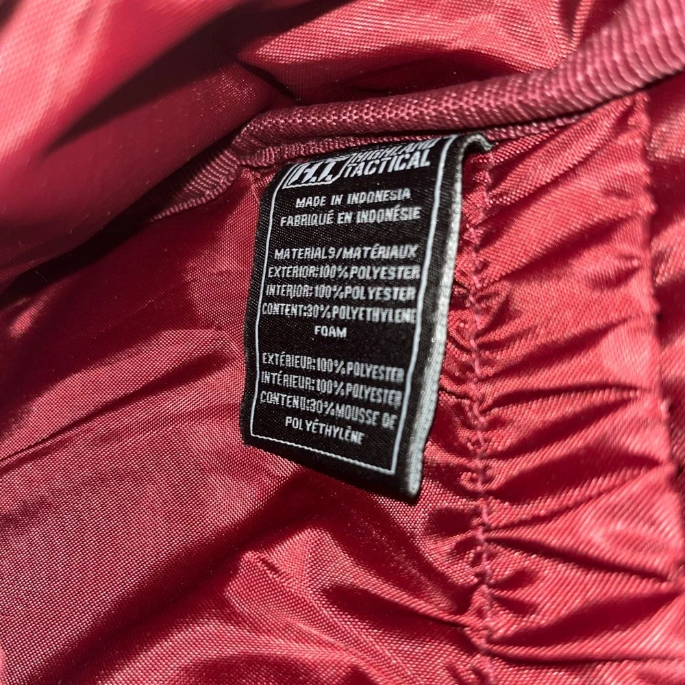 Red Tactical Backpack - Picture 8 of 9